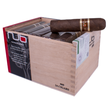 Nub 460 Maduro öppen låda med cigarr