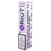 Riot Bar Grape Ice 20 mg - förpackning sidan.