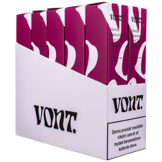 Vont To-Go Absolute Passionfruit 20 mg 10-pack