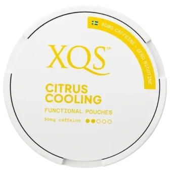 XQS Citrus Cooling Slim All White Functional Pouches