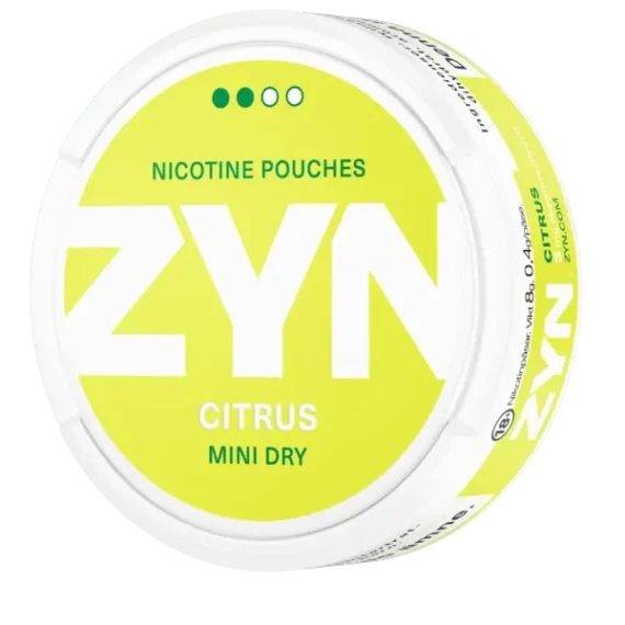 ZYN Mini Dry Citrus Portion