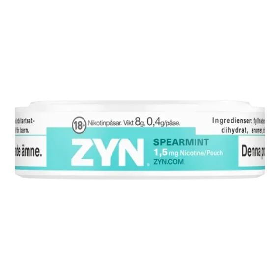 ZYN Mini Dry Spearmint Portion
