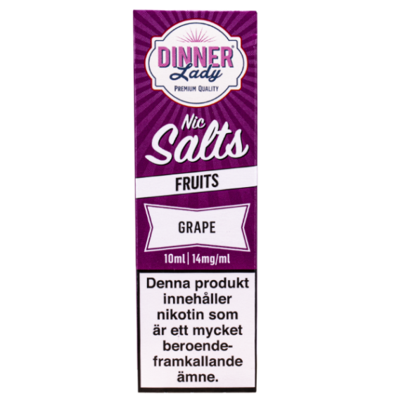 Dinner Lady Salt Grape 14 mg e-juice
