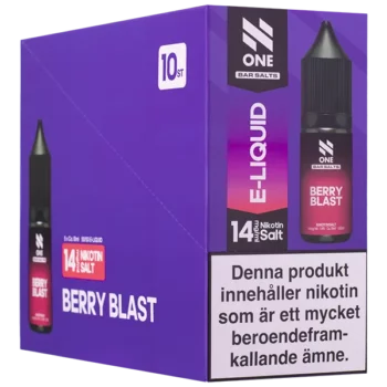 N One E-juice Bar Salt - Berry Blast 14 mg