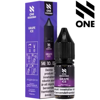 N One E-juice Bar Salts - Grape Ice 14 mg