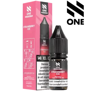 N One Bar Salts E-Juice - Strawberry Ice 14 mg