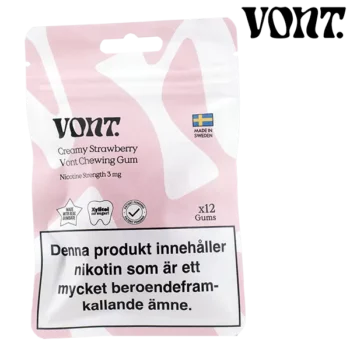 Vont Chewing Gum Creamy Strawberry