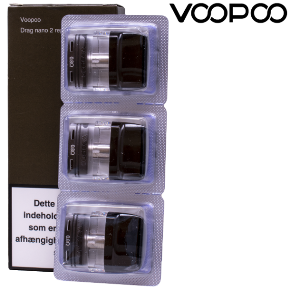 Voopoo ersättningspod till Drag Nano Och Vinci Q