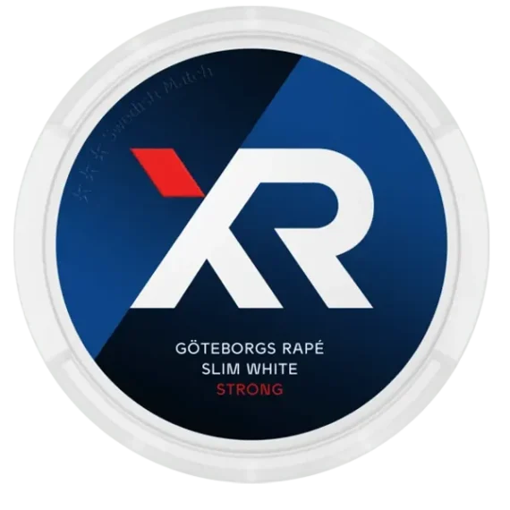 XRANGE Göteborgs Rapé Slim White Strong Portion