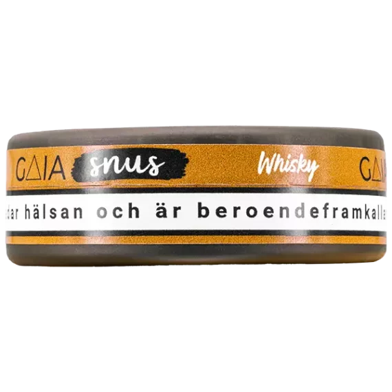 Gaia Whisky Lössnus 40 Gram Snus Löst Lös Svensktsnus