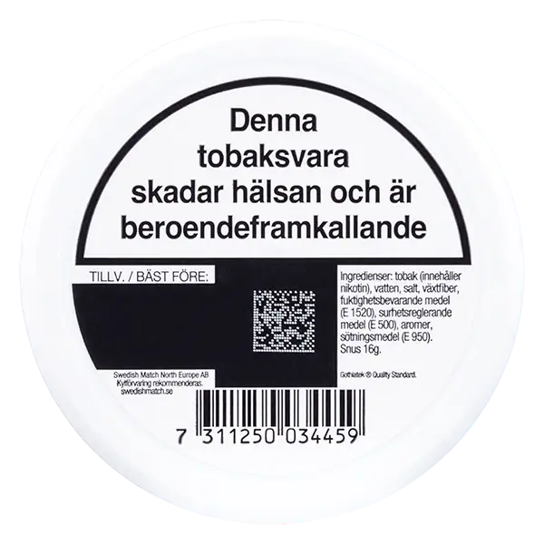 Catch Peppermint Slim White Portion