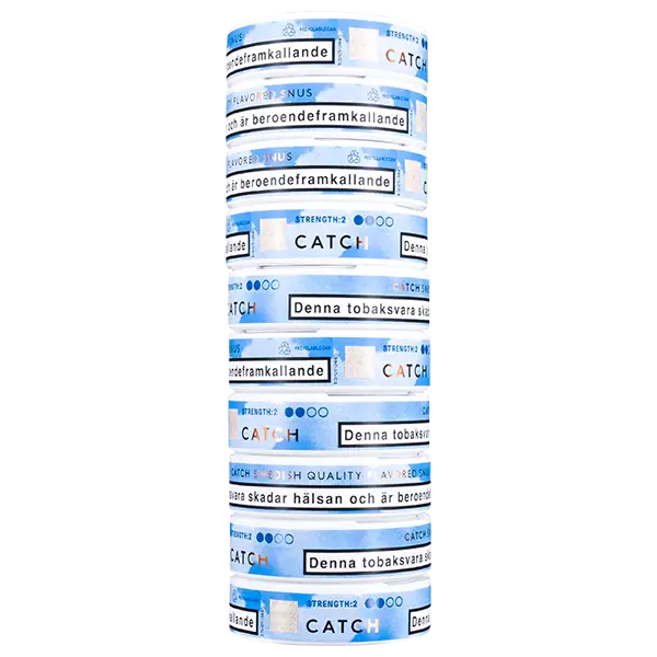 Catch Peppermint Slim White Portion