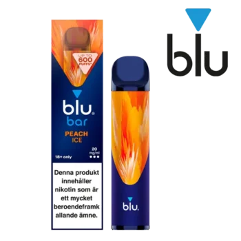 Blu Bar Peach Ice 20 mg engångsvape