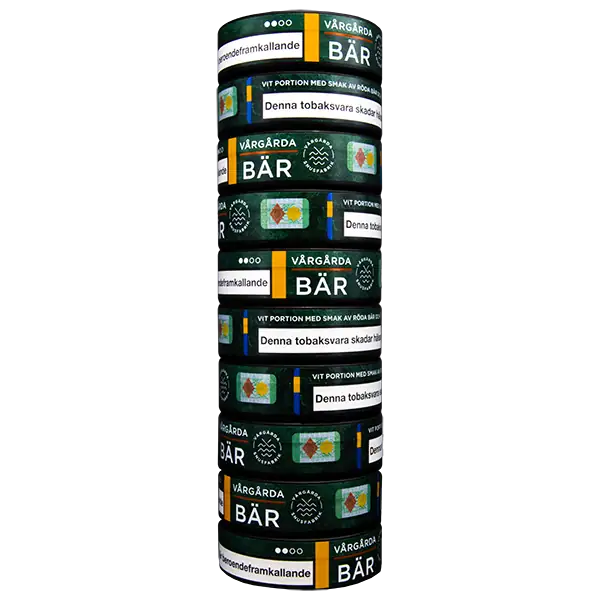 Vårgårda Bär Vit Portion