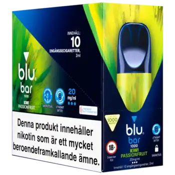 Blu Bar Kiwi Passionfruit 20 mg