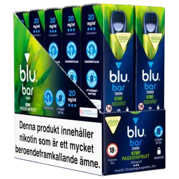 Blu Bar Kiwi Passionfruit 20 mg