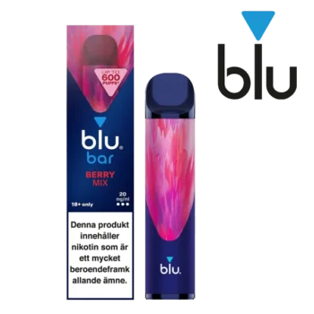 Blu Bar Berry Mix 20 mg engångsvape