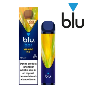 Blu Bar Mango Ice 20 mg engångsvape