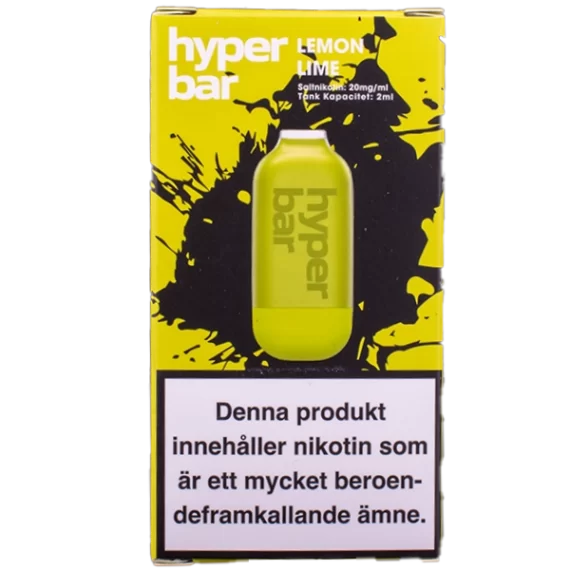 Hyper Bar Lemon Lime styckförpackning