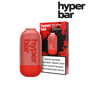 Hyper Bar Mesh Red Apple Ice 20 mg engångsvape förpackning