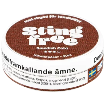 Stingfree Swedish Cola Slim Portionssnus