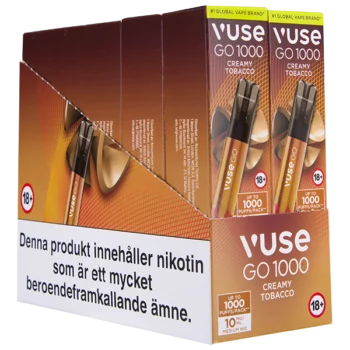 Vuse Go 1000 Creamy Tobacco 20 mg