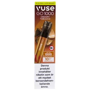 Vuse Go 1000 Creamy Tobacco 20 mg
