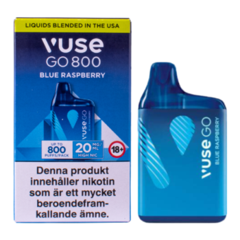 Vuse Go 800 Blue Raspberry 20 mg vape