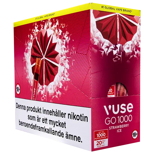 Vuse Go Pen 1000 Strawberry Ice 20 mg