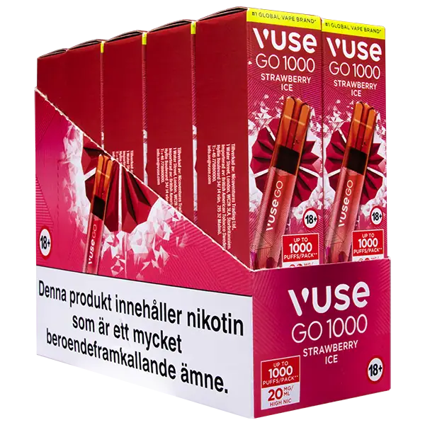 Vuse Go Pen 1000 Strawberry Ice 20 mg