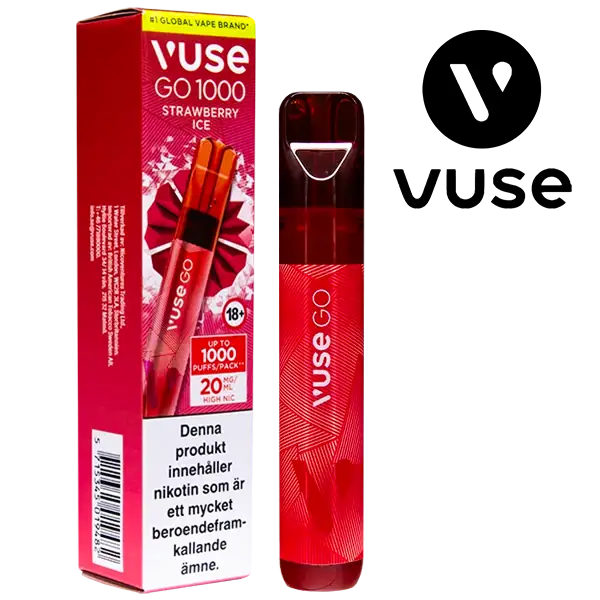 Vuse Go Pen 1000 Strawberry Ice 20 mg