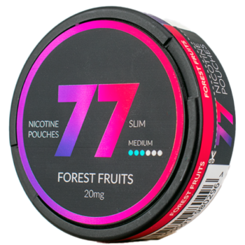 77 Forest Fruits Slim 20 mg All White Portion
