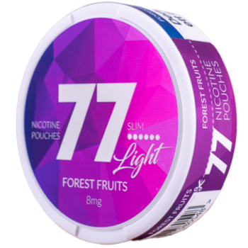 77 Forest Fruits Slim 8 mg All White Portion