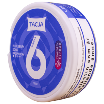 TACJA Blueberry Sour Raspberry 6 mg
