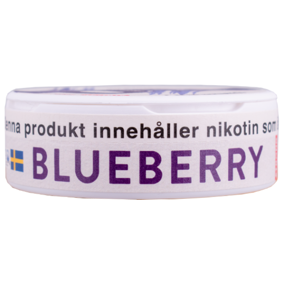 VID Blueberry Strong är ett All White tillverkat i Sverige