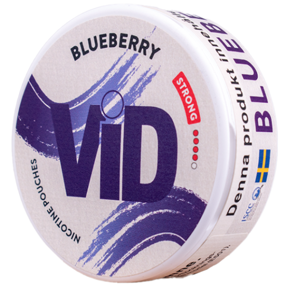 VID Blueberry Strong All White Portionssnus