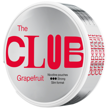 Locket på The Club Grapefruit 9 mg har ett dubbellock vilket innebär att den har ett extra utrymme för begagnade prillor. Ett så kallat spottlock.