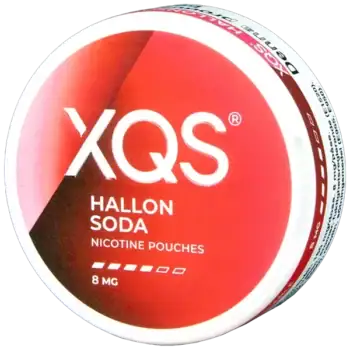 XQS Hallonsoda Strong 8 mg