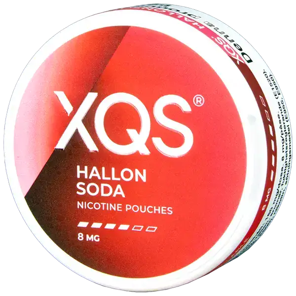 XQS Hallonsoda Strong 8 mg