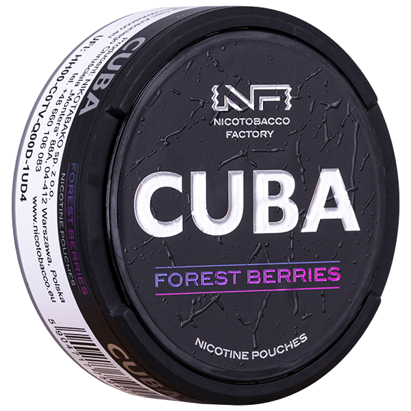 CUBA Forest Berries Black 43 mg | Köp Fraktfritt ⭐️