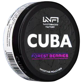 CUBA Forest Berries Black 43 mg