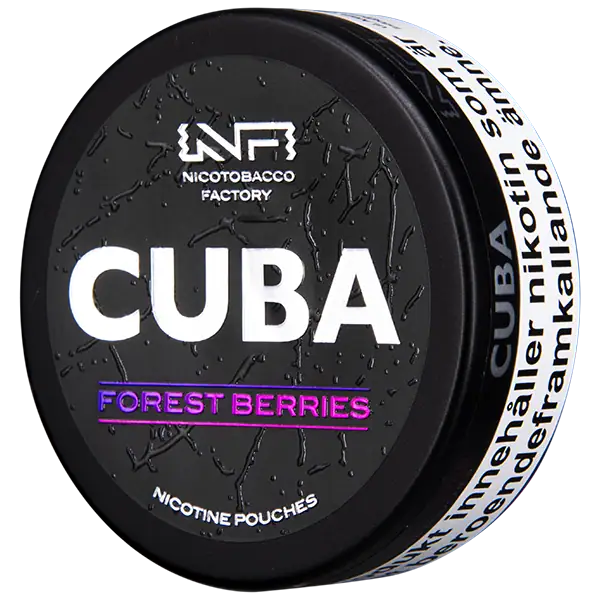 CUBA Forest Berries Black 43 mg