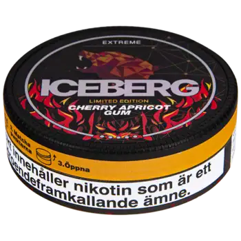 ICEBERG Cherry Apricot Gum Extreme Portion