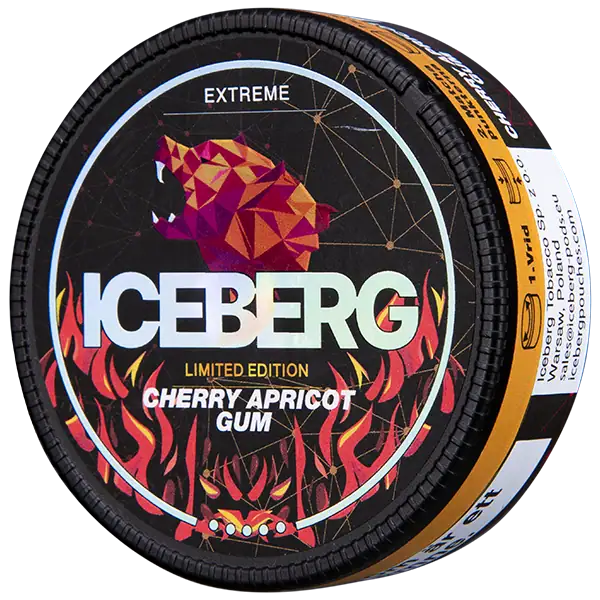 ICEBERG Cherry Apricot Gum Extreme Portion