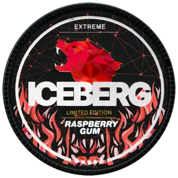 ICEBERG Raspberry Gum Extreme Portion
