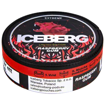 ICEBERG Raspberry Gum Extreme Portion