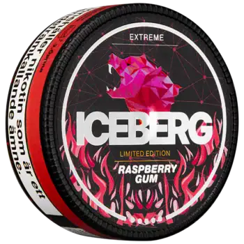 ICEBERG Raspberry Gum Extreme Portion