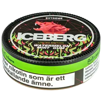 ICEBERG Watermelon Mint Gum Extreme Portion