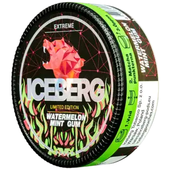 ICEBERG Watermelon Mint Gum Extreme Portion