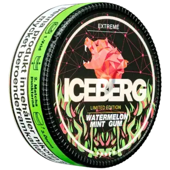 ICEBERG Watermelon Mint Gum Extreme Portion